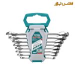 ست آچار یکسر رینگ جغجغه ای توتال مدل THT102RK086