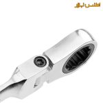 ست آچار یکسر رینگ جغجغه ای تاشو توتال مدل THT102RK586