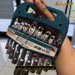ست 9 عددی آچار دو سر بکس چپقی توتال مدل TALSWT0901