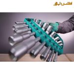 ست 9 عددی آچار دو سر بکس چپقی توتال مدل TALSWT0901