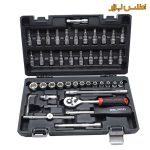 جعبه بکس 46 عددی 1/4 اینچ تایوانی سلپرو مدل 72546