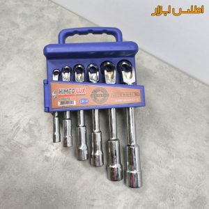 ست 6 عددی آچار دو سر بکس L شکل چپقی SGT
