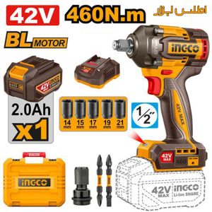بکس شارژی موتور براشلس اینکو مدل CIWLI42461 اطلاعات کامل