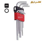 ست آچار آلن کارتی کوتاه 10 عددی سلپرو مدل 71010