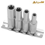 ریل بکس 1/4 اینچ بلند E ستاره‌ای سلپرو مدل 72604DE