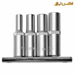 ریل بکس 1/4 اینچ بلند E ستاره‌ای سلپرو مدل 72604DE